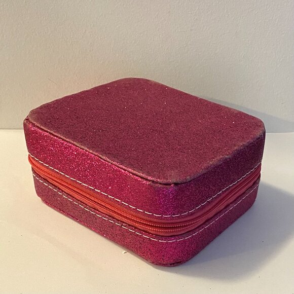 NEW Pink Sparkle Jewelry case - Picture 4 of 5